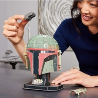 4D пъзел Spin Master Star Wars Boba Fett Helmet, 93 ч.