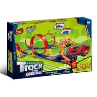 Писта Raya Toys Racing Track, с 4 лупинга и кола