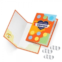 Романтична персонализирана скреч картичка - Направи си сам - 9 неща, които обичам в теб