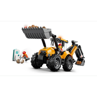 LEGO® City Жълт багер със задна лопата 60480