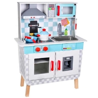 Дървена детска кухня Raya Toys на батерии