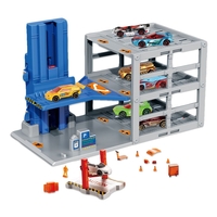 Детски паркинг Raya Toys Surfurious 48 части, с 8 метални коли