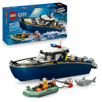 LEGO® City Преследване с полицейски катер 60456