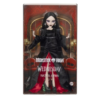 Кукла Mattel Monster High X Wednesday Morticia Addams, колекционерска, JLK99