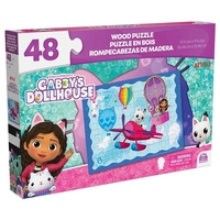 Детски дървен пъзел Spin Master Gabby's Dollhouse 48 ч.