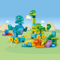 LEGO® DUPLO® Town Динозаври на колела 3 в 1 10451