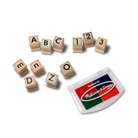 Дървени печати Melissa&Doug ABC 40118