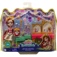 Кукла Mattel Royal Enchantimals Victorian Vanity, с лисица и аксесоари