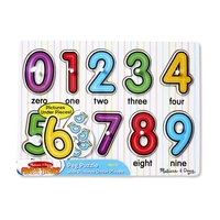 Дървен пъзел Melissa and Doug Цифри 13273