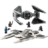LEGO® Star Wars™ Мандалорски изтребител срещу TIE Interceptor 75348