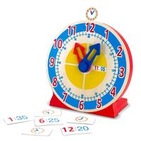 Дървен часовник Melissa and Doug 14284