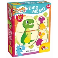 Образователни карти Lisciani Carotina Baby Plus Memo Динозаври