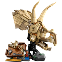 LEGO® Jurassic World Вкаменелости от динозаври череп на трицератопс 76969