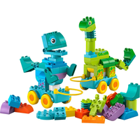 LEGO® DUPLO® Town Динозаври на колела 3 в 1 10451