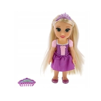 Кукла Jakks Pacific Disney Princess Рапунцел с гребен, 15 см.
