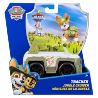 Игрален комплект Spin Master Paw Patrol фигура и превозно средство Tracker's Jungle Cruiser