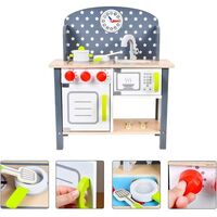 Дървена детска кухня Raya Toys Звезди