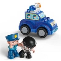 Конструктор Feelo City Series Mini Police Station, 63 ч.