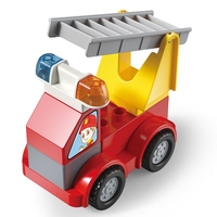 Конструктор Feelo Car Series Fire Truck, 9 ч.