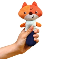 Плюшена играчка BabyOno Have Fun Писукаща лисица Monday, 1497