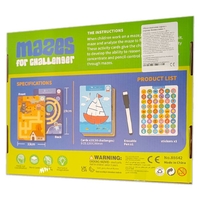 Образователни карти с маркер Raya Toys Learn and Practice Логика ниво 1, 25 броя
