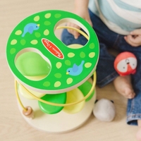 Бебешка играчка Melissa and Doug Дървена кула лабиринт с мъниста 30735