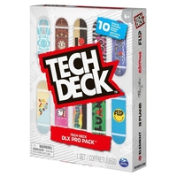 Комплект fidget антистрес фингърбордове Spin Master Tech Deck DLX Pro Pack, 10 броя