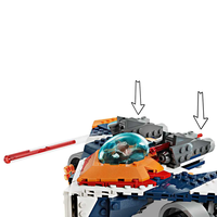 LEGO® Marvel Корабът Warbird на Ракета срещу Ронан 76278