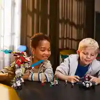 LEGO® DREAMZzz™ Тигър-робот на Купър и кола драгстер на Zero 71497