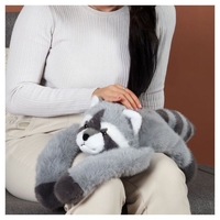 Плюшена играчка Doudou Американски енот 50см