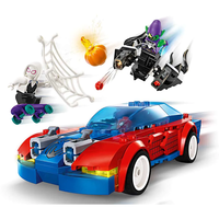 LEGO® Marvel Състезателната кола на Спайдърмен с Венъм и Зеления гоблин 76279