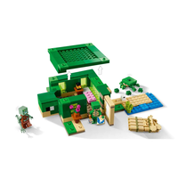 LEGO® Minecraft® Къща на плажа на костенурките 21254