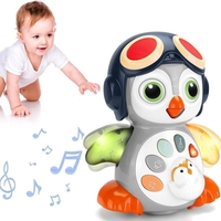 Бебешко интерактивно пингвинче Raya Toys Rocking Penguin, с музика и звуци