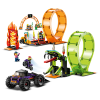 LEGO® City Stuntz Арена за каскади с два лупинга 60339