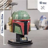4D пъзел Spin Master Star Wars Boba Fett Helmet, 93 ч.