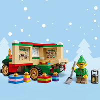 LEGO® Iconic Камионът за доставки на Дядо Коледа 40746