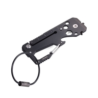 Ключодържател Troika Toolinator - мини инструменти червен