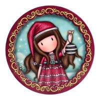 Комплект чаша с подложка - Santoro Gorjuss Merry and Bright - Tis The Season