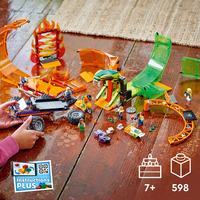 LEGO® City Stuntz Арена за каскади с два лупинга 60339