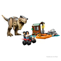 LEGO® Jurassic World Бягство по реката от тиранозавър рекс 76975