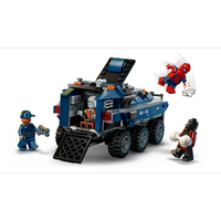 LEGO® Marvel Преследване на затворнически транспорт със Спайдърмен 76349