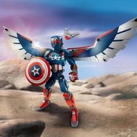 LEGO® Marvel Фигура за изграждане: Капитан Америка 76296