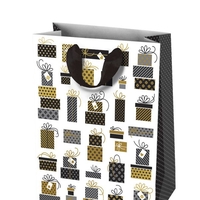 Торбичка с дръжка панделка Код M60 - 18х23х10 см