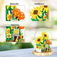 Raya Toys Конструктор Слънчогледи с купол, 558 части
