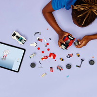 LEGO® Sonic the Hedgehog Колата на Silver срещу чудовищния камион на Нъкълс 77118