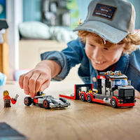 LEGO® City Камион F1 за показване със състезателна кола Audi F1 60493