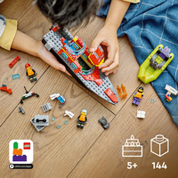 LEGO® City Пожарникарска спасителна лодка 60373