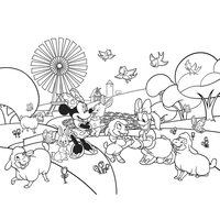 Детски пъзел Lisciani Minnie Mouse 150ч 48335