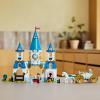 LEGO® Disney Princess Дворецът и каретата на Пепеляшка 43275