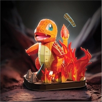 3D пъзел Spin Master 4D Build Pokеmon Charmander, 241 ч.
